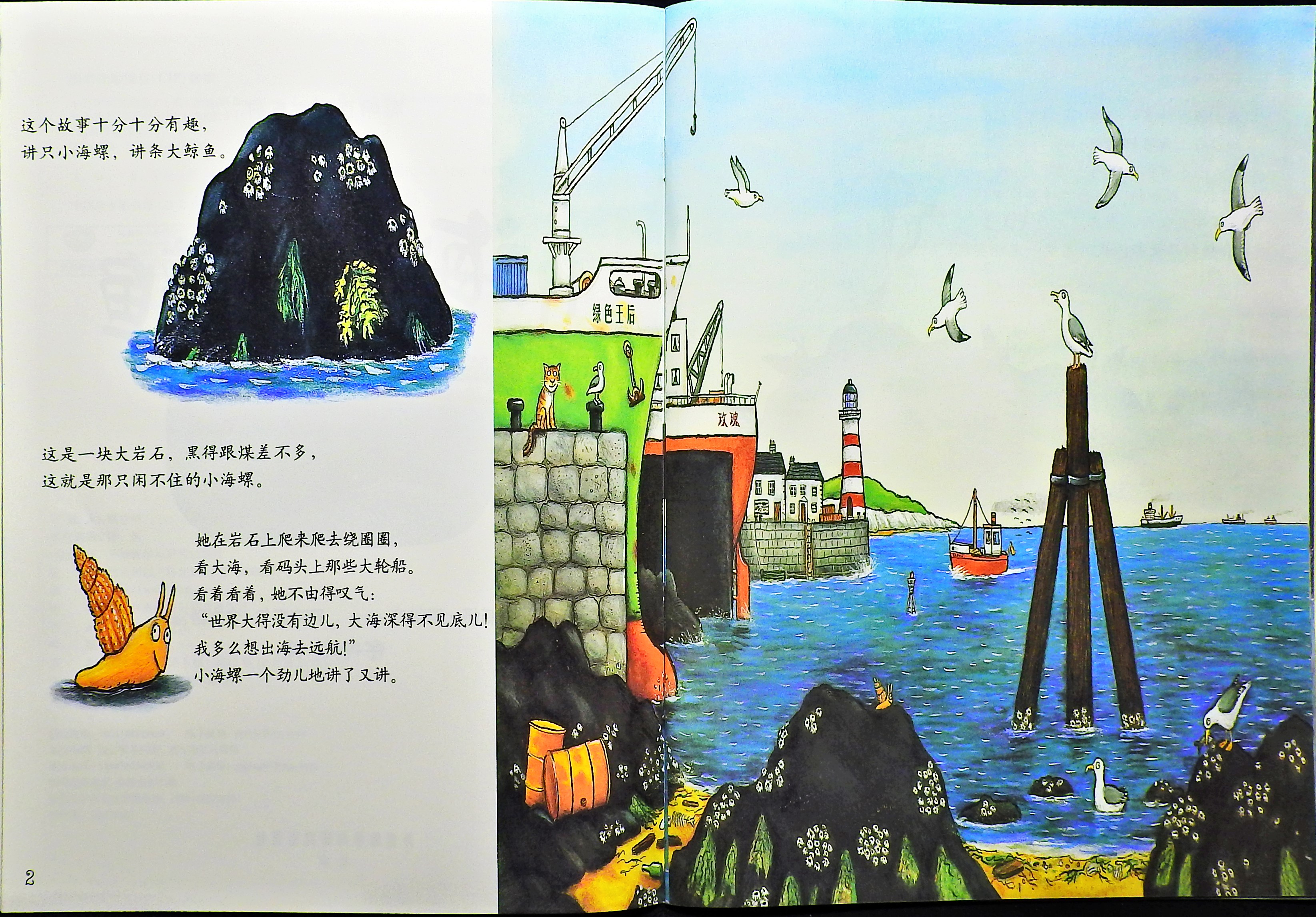 小海螺和大鲸鱼 (04),绘本,绘本故事,绘本阅读,故事书,童书,图画书,课外阅读